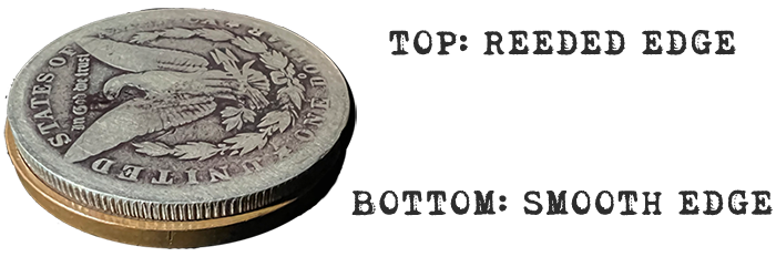 Reeded vs smooth coin edges